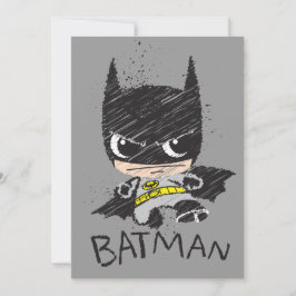Convites Desenho do Mini Clássico Batman