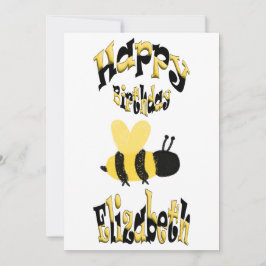 Convites Desenho Personalizado de Aniversário do Bumblebee