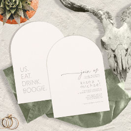 Convites Desert Vibes Bebe Boogie Ivory Arch ID1019