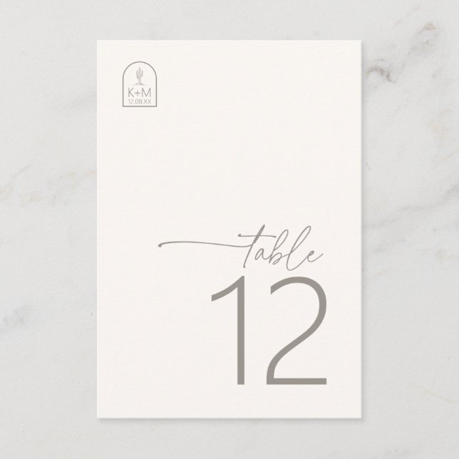 Convites Desert Vibes Wedding Mesa Ivory ID1019 (Frente)