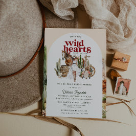 Convites Deserto Ocidental do Boho | CHÁ DE PANELA