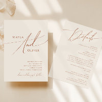 Deserto Whimsic | Beige All In One Wedding