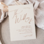 Convites Deserto Whimsic | Beige Casamento De<br><div class="desc">Este deserto balbuciano | beige o casamento do convite é perfeito para o seu simples casamento robusto, bege ocidental e terraota. A paleta neutra de cor do feto é a vintage a sudoeste com um toque moderno. A escrita é uma caligrafia manuscrita minimalista delicada, bastante elegante e romântica. O produto...</div>