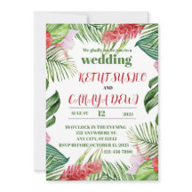 Design de casamentos com flores em cores quentes