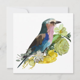 Convites Design de Verão com Lilac rostado