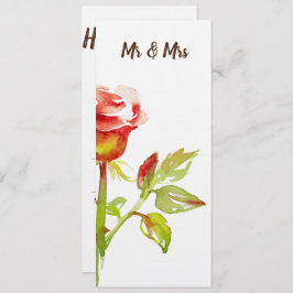 Convites Design delicado do rosa