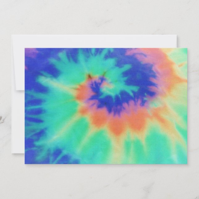 Convites Design do olhar da tintura do Convite-Laço (Frente)