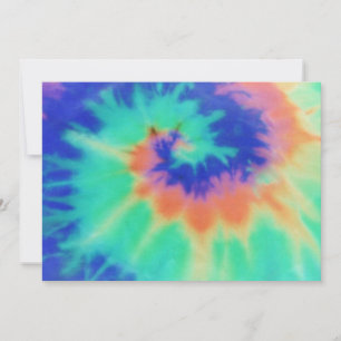 Convites Design do olhar da tintura do Convite-Laço