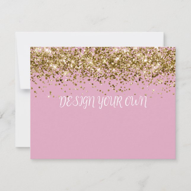 Convites Design do seu próprio partido (Frente)