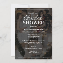 Convites Design seu próprio Chá de panela de Colagem de Fot