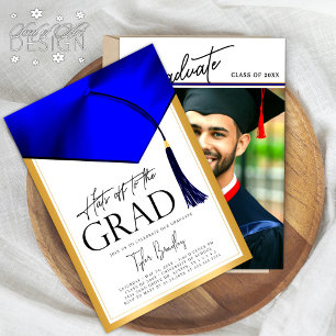 Convites Desliga-Se Para Formando Foto De Graduação De Meni