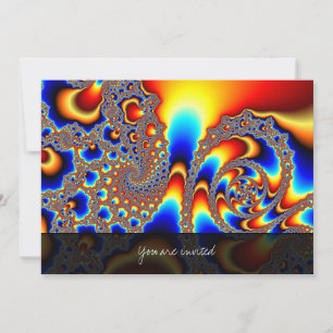 Convites Deslizando - Arte Fractal