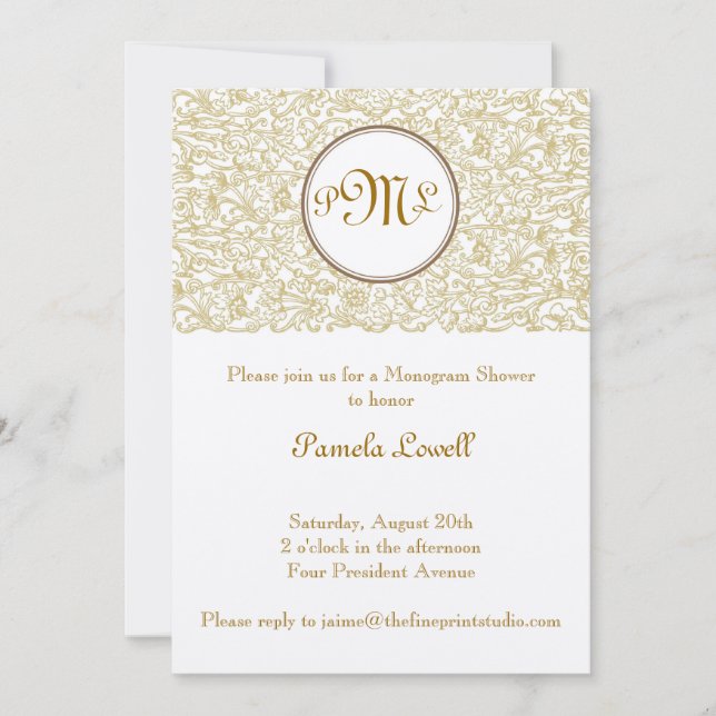 Convites Deslocamento Dourado do Julep (Frente)