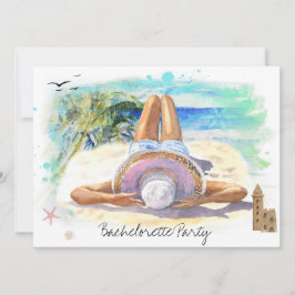 Convites *~* Despedida de Solteira Tropical Exótica Festa d