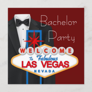 Convites Despedida de Solteiro em Las Vegas