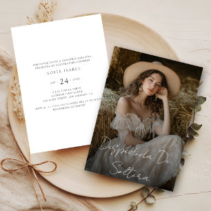 Convites Despedida De Soltera Foto Do Chá de panela Espanho