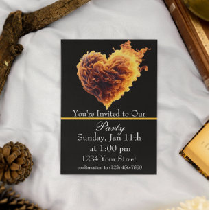 Convites Destaque a Diversão: Não Perca Nossa Festa Quente!