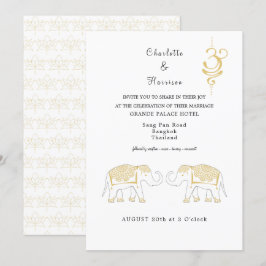 Convites Destino de Casamento da Tailândia
