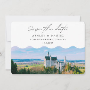 Convites Destino de Casamento em Hohenschwangau Salve a Dat