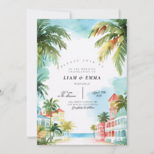 Convites Destino de Casamento em KEY WEST Florida keys