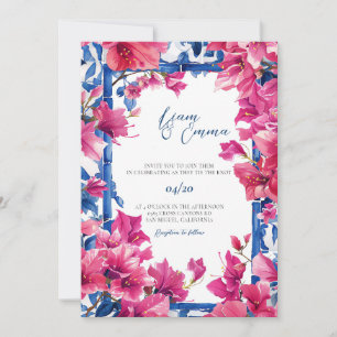 Convites Destino de Casamento Mediterrâneo Grego