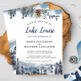 Convites Destino na Montanha, Casamento Florestal em Aquare