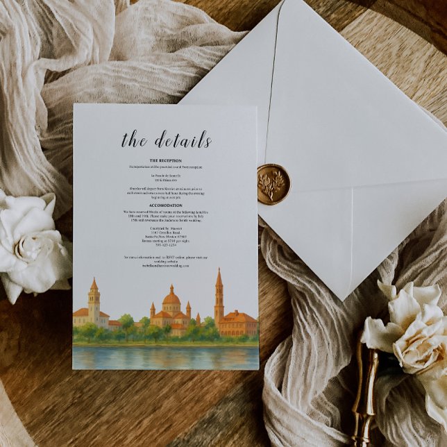 Convites Details Card- St Augustine (Criador carregado)