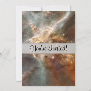 Convites Detalhe da Região de Criação de Estrelas da Car