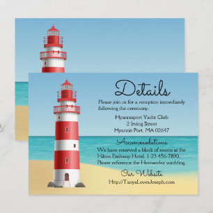 Convites Detalhes de Casamento Náutico Praia do Farol Verão