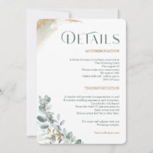 Detalhes de Casamento Personalizados em Dourado e