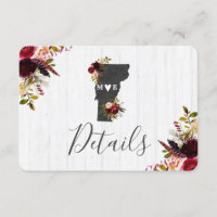 Detalhes de Casamento Rústico no Destino do Estado