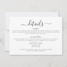 Detalhes de Casamento Simples Minimalista Elegante