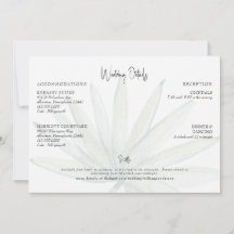 Detalhes do Casamento de Praia da Folhagem Tropica