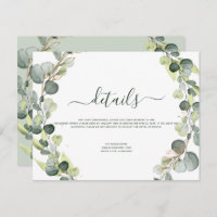 Detalhes do Casamento Eucalipto Suculenta