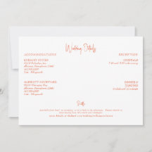 Detalhes do Casamento Laranja