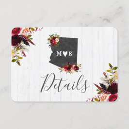 Convites Detalhes do Casamento Russo de Destino do Estado d