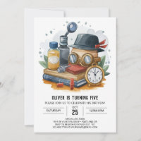 Detetive Bohemian Elegante Birthday