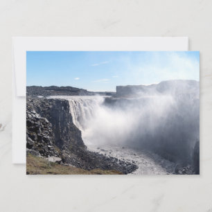 Convites Dettifoss Waterfall in Vatnajokull NP - Islândia