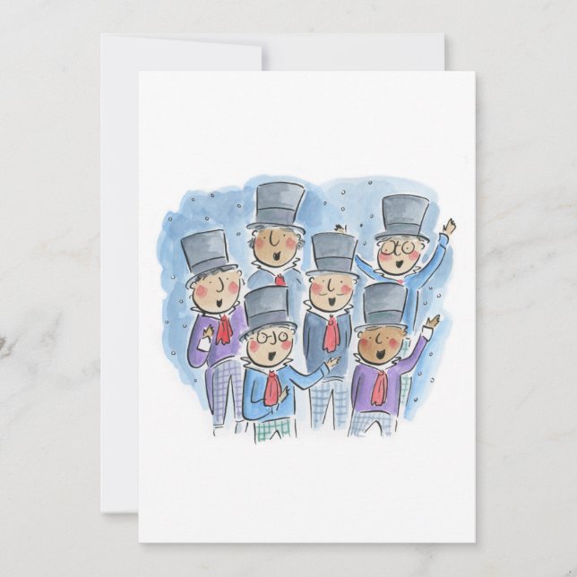 Convites Deus descanse, felizes. (Frente)