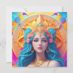 Convites Deusa Grega Afrodite em seu Esplendor