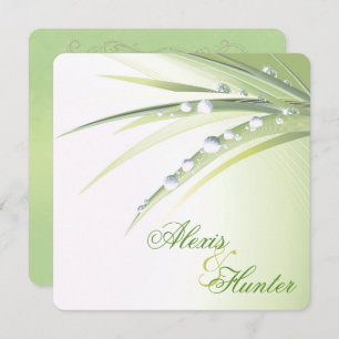 Convites Dew Drop Weding