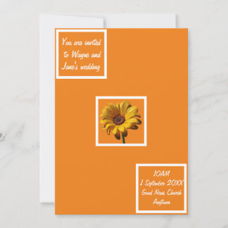 Convites Dew Drops Daisy Wedding