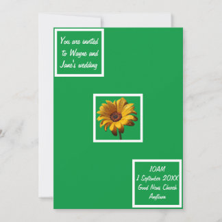 Convites Dew Drops Daisy Wedding