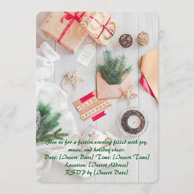 Convites Dezembro Aconchegante (Frente)