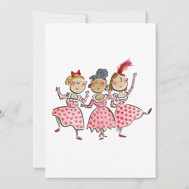 Convites Dia da Galentina (Frente)