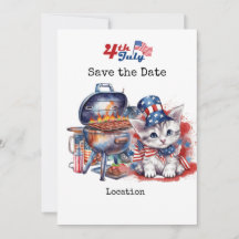 Dia da Independência em 4 de julho com Cat