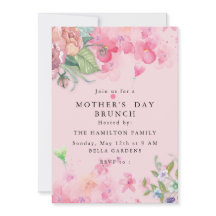 Dia de as mães floral elegante