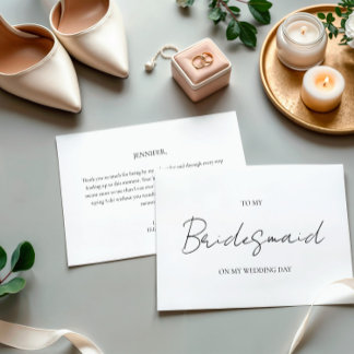 Convites Dia De Casamento Minimalista Para Minha Carta De B