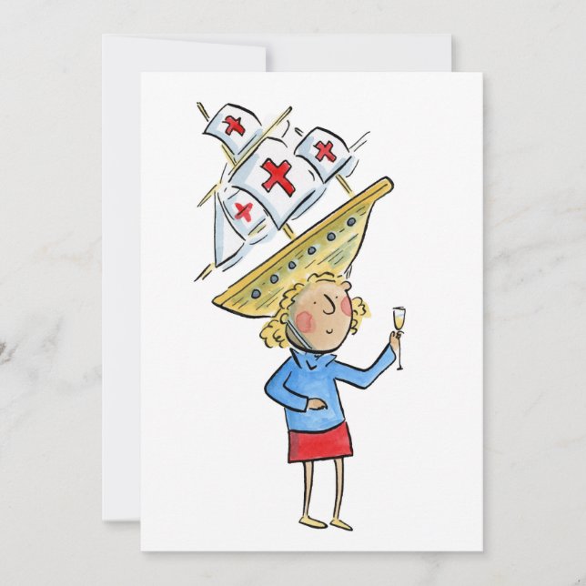 Convites Dia de Colombo (Frente)