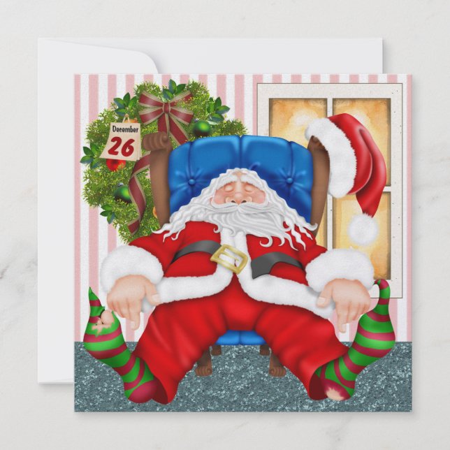 Convites Dia de folga dos papais noeis - SRF (Frente)